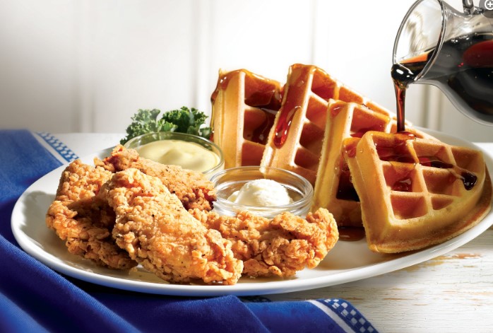 IHOP chicken and waffles